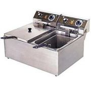 Фритюрница 2х10 л, 6 кВт, EF-102B, Viatto by Pyhl (Китай)