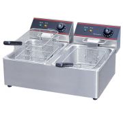 Фритюрница 2х4 л, 4 кВт, EF-4L-2, Viatto (Китай)