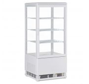 Витрина холодильная настольная VA-RT-78W, 78 л (0..+12С), 428х386х960 мм, Viatto (Китай)