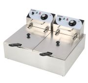 Фритюрница 2х12 л, 6 кВт, VA-EF082, Viatto (Китай)