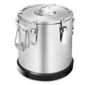 Термос 15 л. нерж, круглый, 330х230 мм Viatto (Китай)