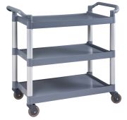 Тележка сервировочная PST03B, 3 полки, 830х420х960(h) мм, Viatto (Китай)