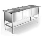 Ванна моечная ВМ-3/530-с-(GP), 1850х630х850 мм, GPsteel (Россия)