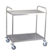 Тележка сервировочная RST2B, 2 полки, 810х460х850(h) мм, Viatto (Китай)