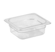 Гастроемкость GN 1/6, 176х162х65 мм, поликарбонат, Kitchen Muse (Китай)