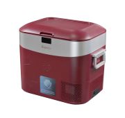 Холодильник мобильный компрессорный Бирюса НС-22P3, бордовый