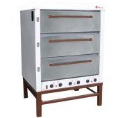 Печь хлебопекарная ХПЭ-500, 19,2 кВт, 380 В, нерж. Восход (Россия)